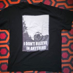 X-Files "I Don't Believe In Anything" shirt